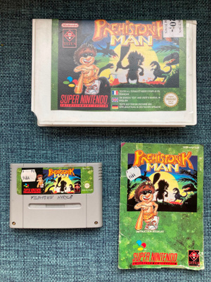 SNES: Prehistorik Man (CIB) *rare*