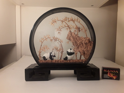 Vanha Diorama , pandat