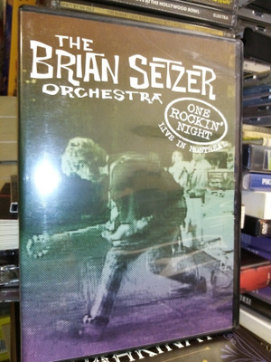 DVD : THE BRIAN SETZER ORCHESTRA : ONE ROCKIN' NIGHT