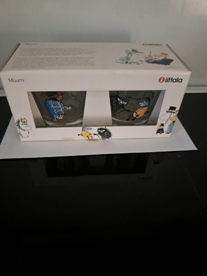 Iittala Muumi Juomalasit  käyttämättömät (2011-2012)