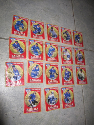 JÄÄKIEKKO 1995 MAAILMANMESTARIT ETIKETTEJÄ !