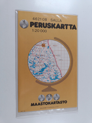 Peruskartta 1:20 000, N:o 4621 08 : Salla
