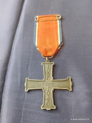 Summan risti 1939-1940 numeroitu