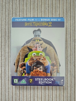 Hotel Transylvania 2 Steelbook (Blu-ray) (uusi)