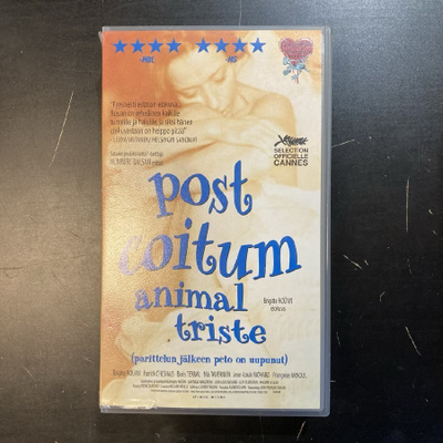 Post Coitum Animal Triste - intohimon hinta VHS