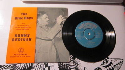 Bunny Berigan And His Blue Boys 7" EP UK 1957 The Blue Boys