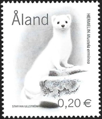 Åland 2004  Petoeläimiä Kärppä  0,20 €  ** LaPe 229