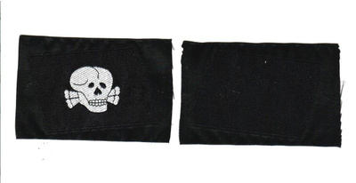 Waffen-SS Totenkopf-kauluslaatat