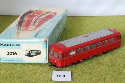 #Tr4 Märklin kiskobussi 3016 + laatikko