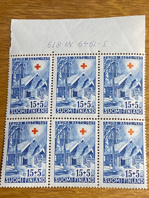 PR 1949 15MK+5MK NUMERO KUUSILO**