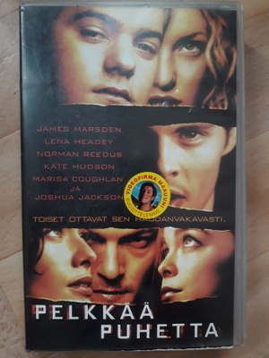 Pelkkää puhetta (2000) VHS
