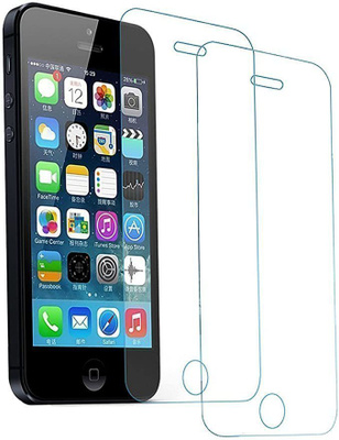 Apple iPhone 5 5S 5C SE panssarilasi 9H 2 kpl pakkaus 