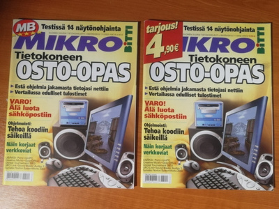 Mikro-Bitti vuosikerta Nro 11 / 2002 ( 2 kpl )