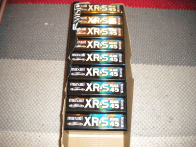 MAXELL XR-S Black 45 SVHS Cassette