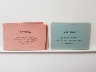 Varaosia Monopoli sattumat & Yhteismaat