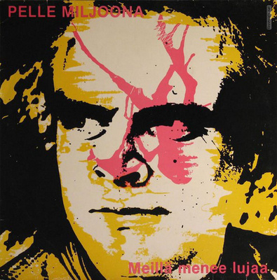 Pelle Miljoona - Problems? Meillä Menee Lujaa LP Vinyyli
