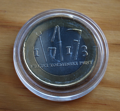Slovenia 2013 3 € Veliki Tolminski Punt UNC