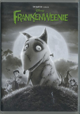 Disney / Tim Burton: FRANKENWEENIE - Suomalainen DVD 2012