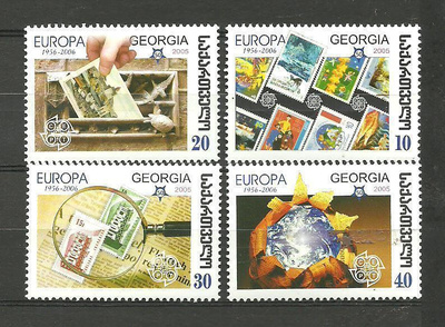 GEORGIA EUROPA CEPT sarja Filatelia-aihe 2005 **