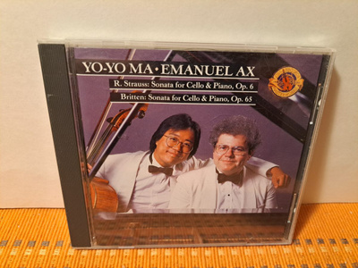 Strauss/Britten:Sonatas-Yo-Yo Ma,Emanuel Ax CD