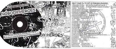NOBODY HEROES comp -1978-1983- YUGOSLAVIA KBD pUnK GEM