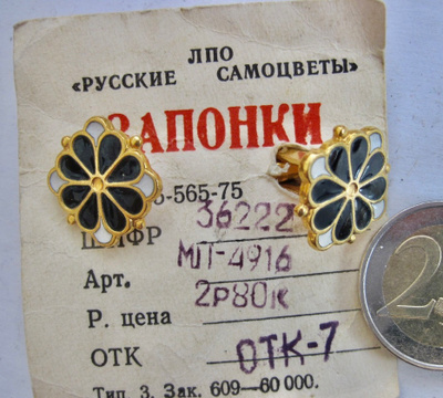 VANHAT CCCP Kalvosinnapit HIENOT