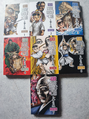 New Lone Wolf and Cub 1-7 Kazuo Koike Hideki Mori