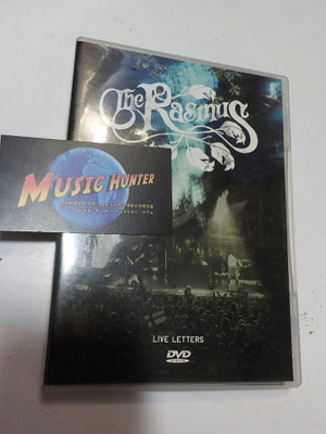 THE RASMUS - LIVE LETTERS DVD KOLMELLA NIMMARILLA