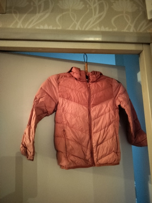 Tyttöjen Pinkki toppa takki koko: 128