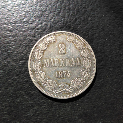 2 Markkaa 1874