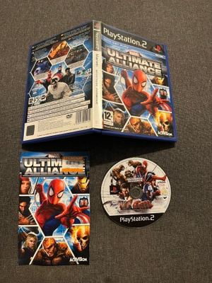 Marvel Ultimate Alliance PS2 (Suomijulkaisu)