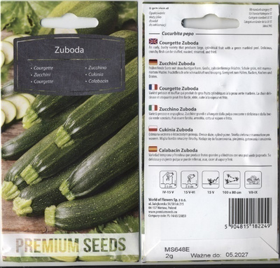 Kesäkurpitsa "Zuboda" - siemenet #