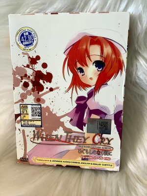 WHEN THEY CRY (Higurashi No Naku Koroni) 2 DVD