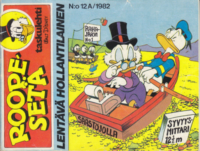 Roope-setä 12A/1982 Lentävä hollantilainen