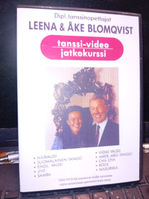 DVD Leena & Åke Blomqvist tanssi-video jatkokurssi ( SIS POS
