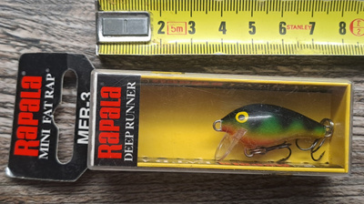 Rapala mini fat rap!