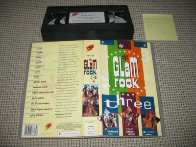 Glam Rock Three-VHS (Musiikkivideokokoelma)
