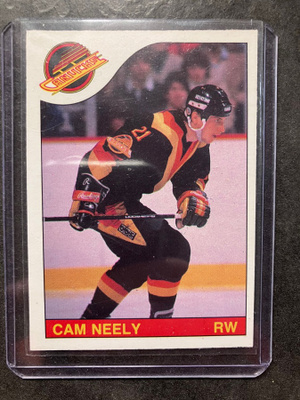 1985-86 O-Pee-Chee #228 Cam Neely (2nd Year Card)