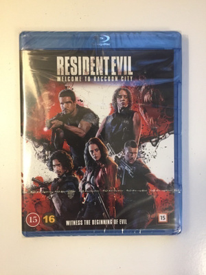 Resident Evil: Welcome to Raccoon City (Blu-ray) 2021 (UUSI)