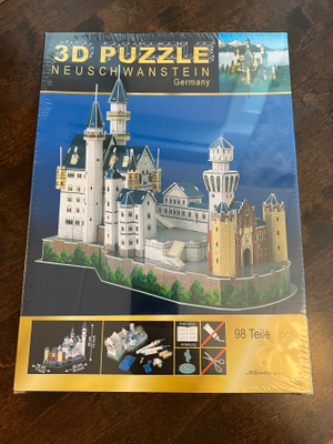 Neuschwansteinin linna 3D-palapeli