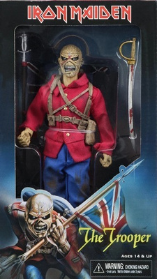 NECA Iron Maiden Retro figure Trooper - HEAD HUNTER STORE.