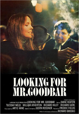 Looking for Mr Goodbar 1977 Diane Keaton, R Gere, sex, -UUSI