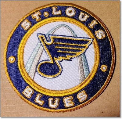 NHL - St. Louis Blues -kangasmerkki / hihamerkki