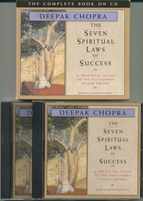 DEEPAK CHOPRA Seven Spiritual Laws of Success, äänikirja 2CD