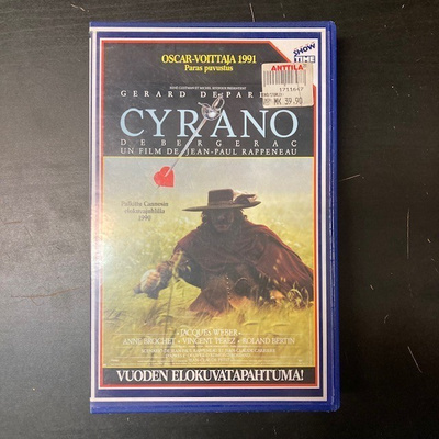 Cyrano De Bergerac VHS