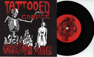 TATTOOED CORPSE graveyard EP -1991- POISON IDEA