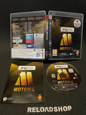 Singstar Motown - Nordic PS3 - CiB
