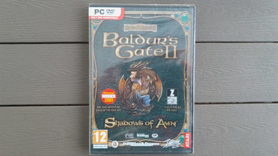PC DVD: Baldur's Gate II 2: Shadows Of Amn peli (2001) UUSI