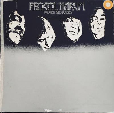 Procol Harum – Broken Barricades originaali vinyyli UK 1971