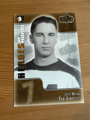 2004-05 ITG Heroes and Prospects #147 Ted Lindsay